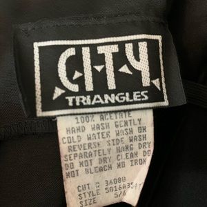 Black full length prom / evening dress